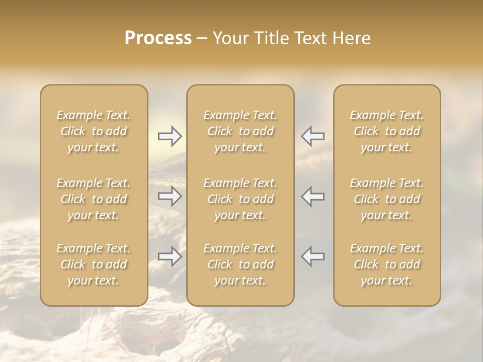 Beach Portrait Sunrise PowerPoint Template