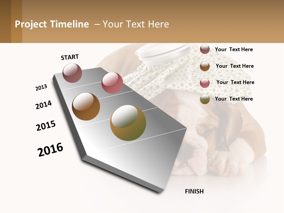 Sad Peaceful Coastal PowerPoint Template