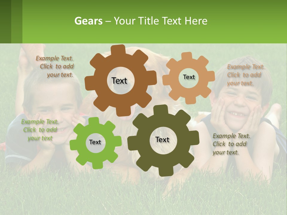 Sand Wellness Retired PowerPoint Template