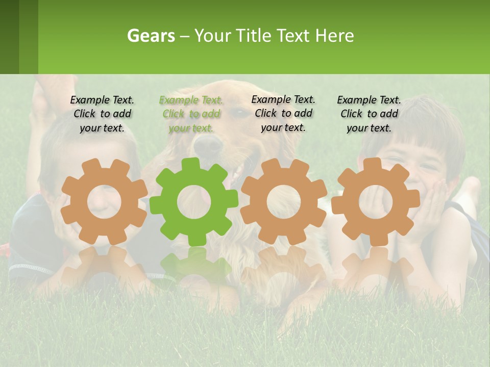 Sand Wellness Retired PowerPoint Template