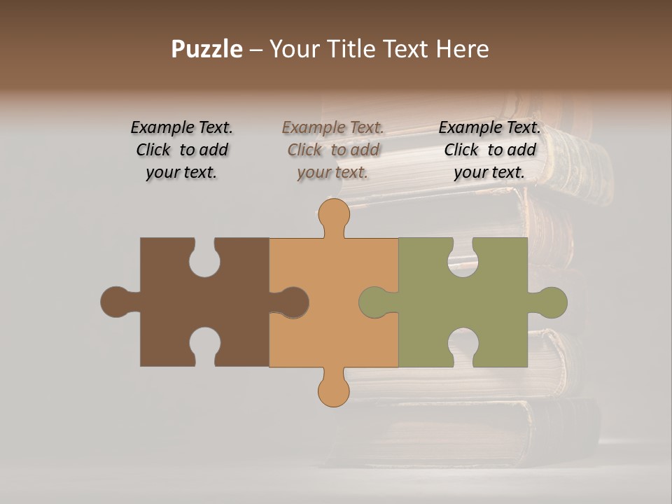 Older Sad Pensioner PowerPoint Template