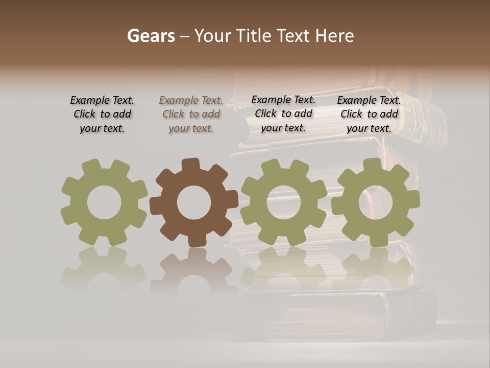 Older Sad Pensioner PowerPoint Template