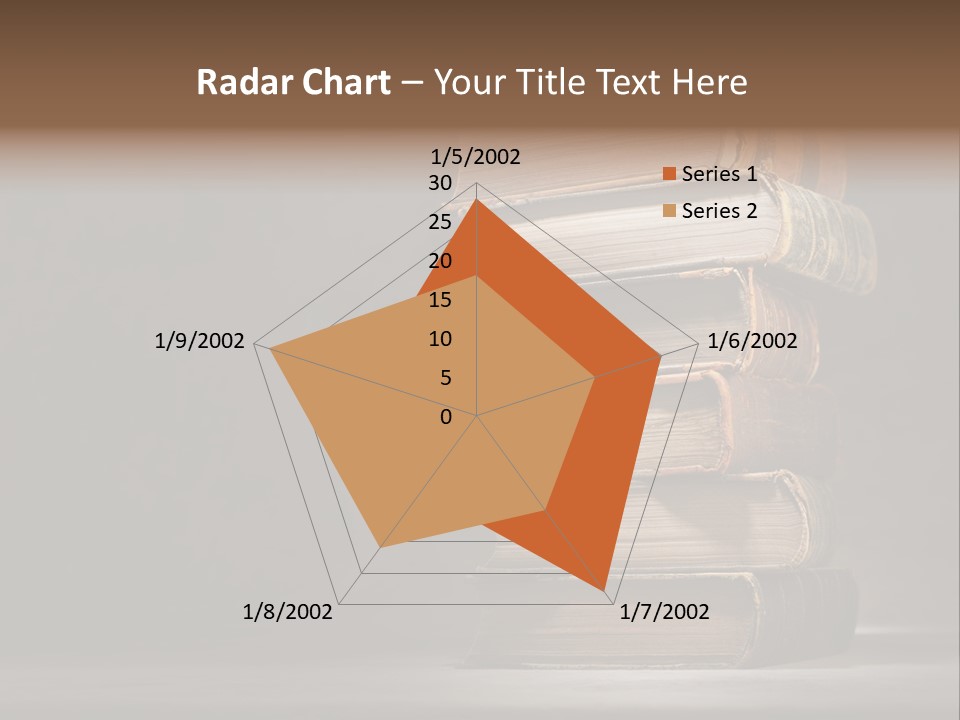 Older Sad Pensioner PowerPoint Template
