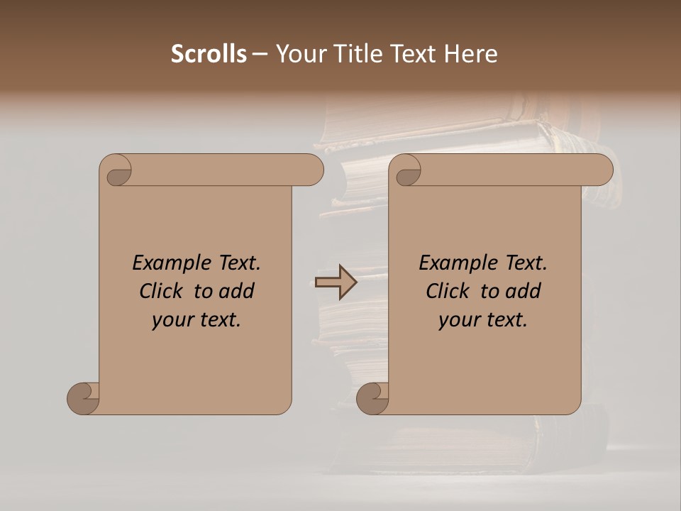 Older Sad Pensioner PowerPoint Template