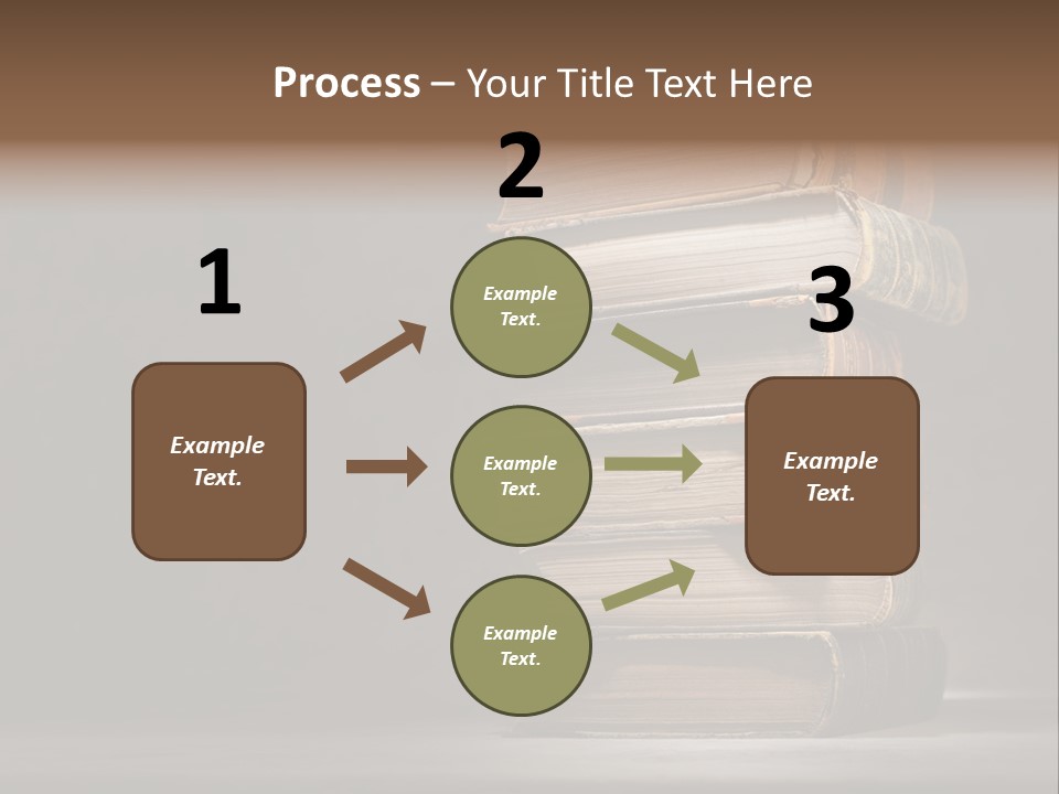 Older Sad Pensioner PowerPoint Template