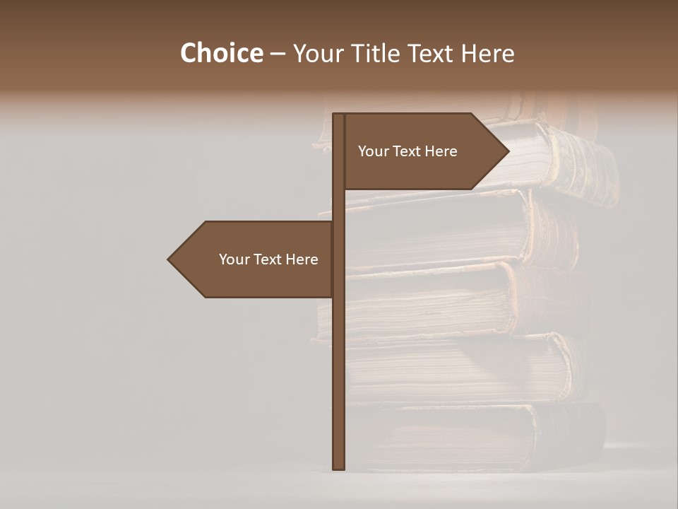 Older Sad Pensioner PowerPoint Template