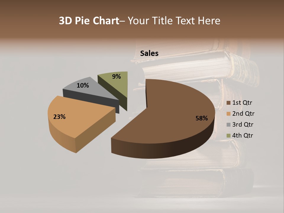 Older Sad Pensioner PowerPoint Template