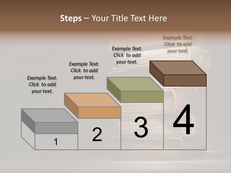 Older Sad Pensioner PowerPoint Template