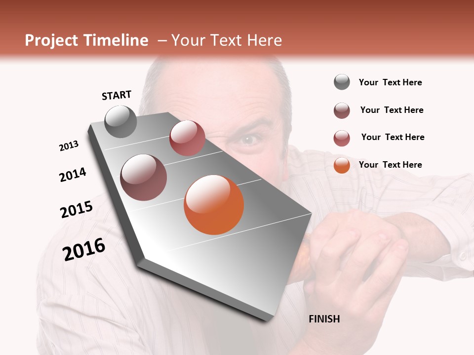 Old Sea Senior PowerPoint Template