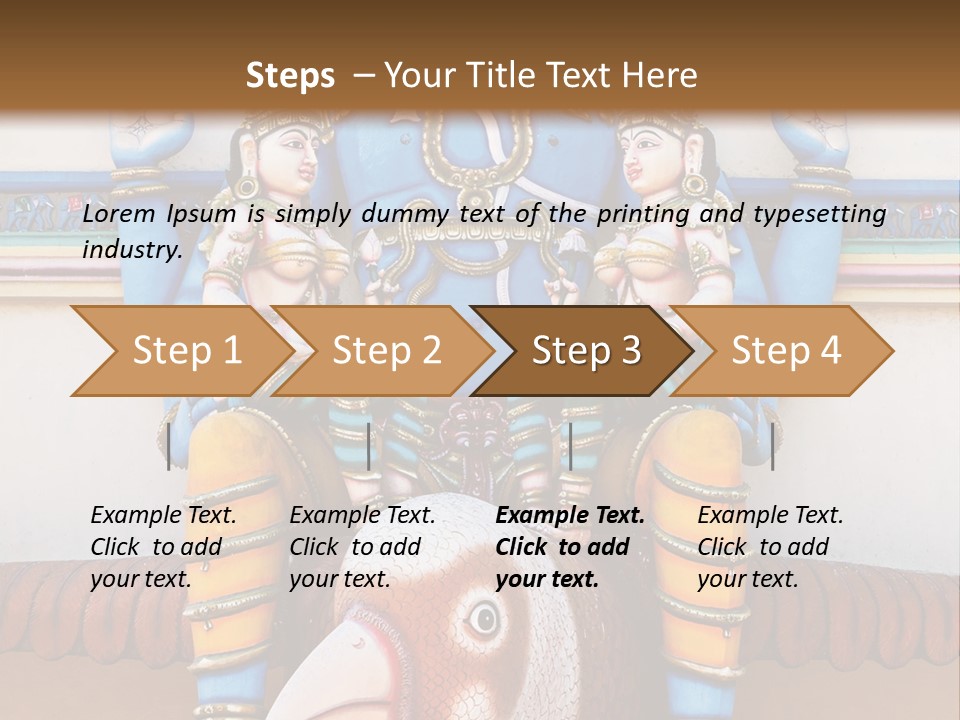 Lifestyle Woman Sea PowerPoint Template