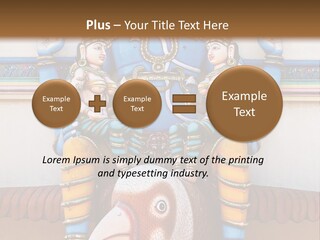 Lifestyle Woman Sea PowerPoint Template