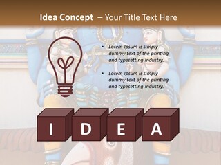 Lifestyle Woman Sea PowerPoint Template