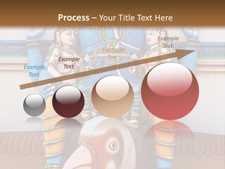 Lifestyle Woman Sea PowerPoint Template