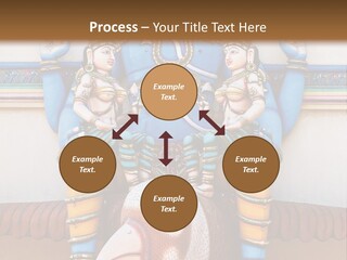 Lifestyle Woman Sea PowerPoint Template