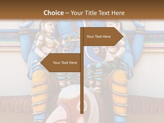 Lifestyle Woman Sea PowerPoint Template
