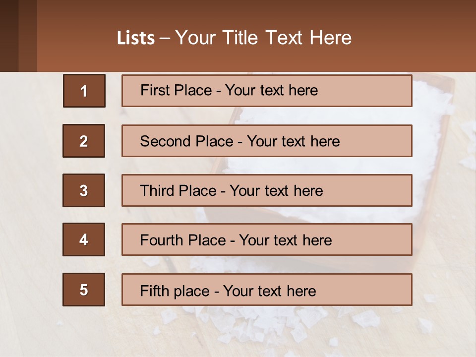 Lifestyle Single Beach PowerPoint Template