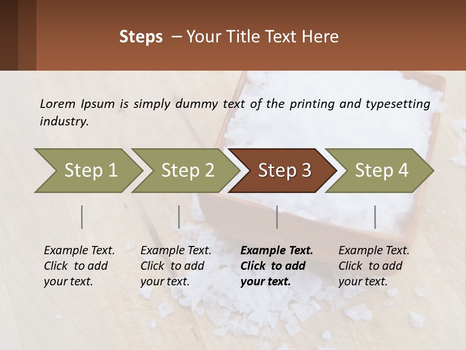 Lifestyle Single Beach PowerPoint Template
