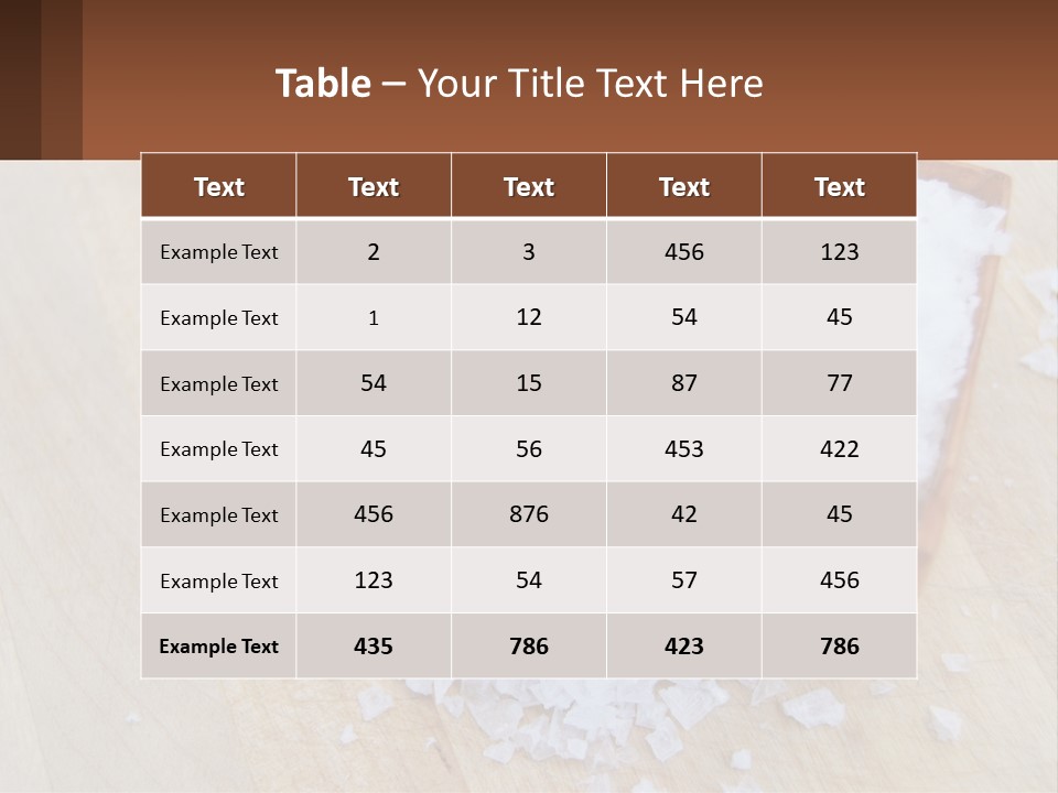 Lifestyle Single Beach PowerPoint Template