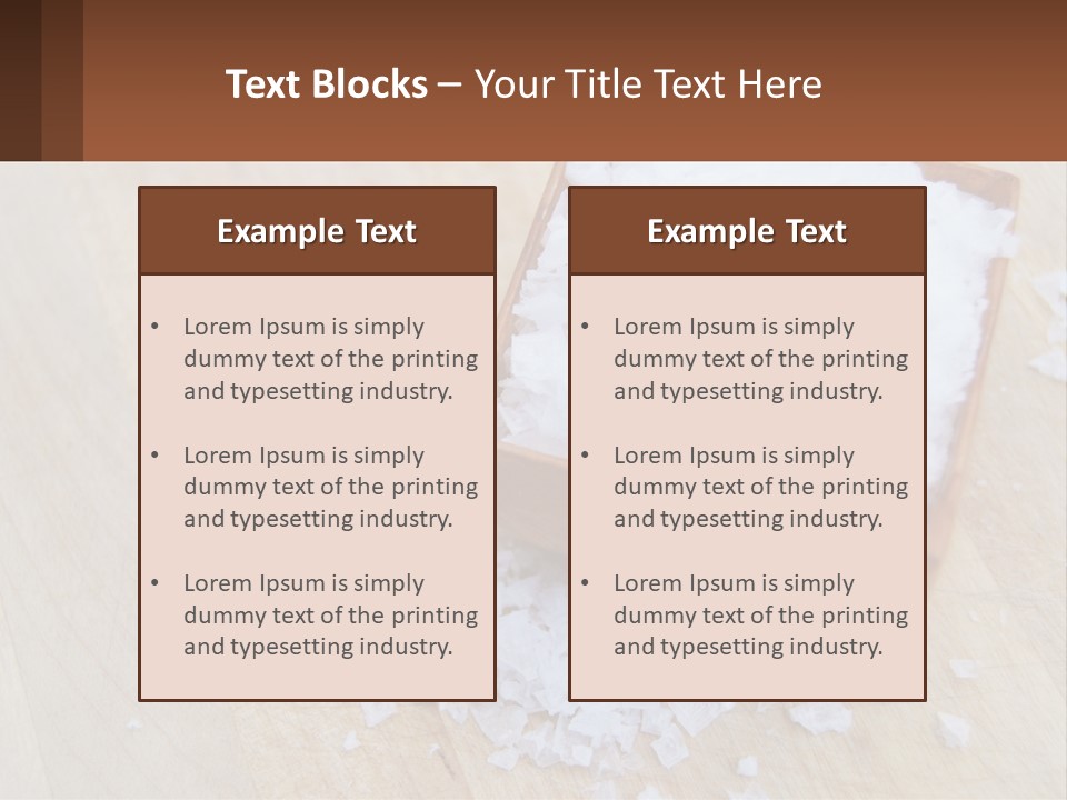 Lifestyle Single Beach PowerPoint Template