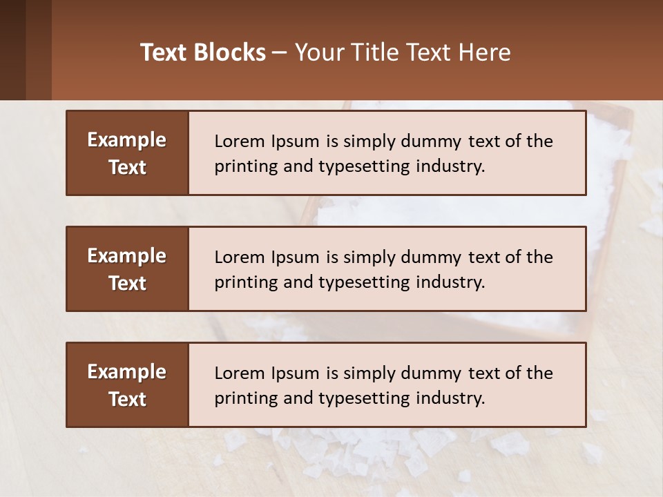 Lifestyle Single Beach PowerPoint Template