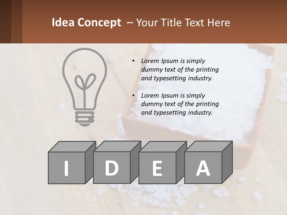 Lifestyle Single Beach PowerPoint Template