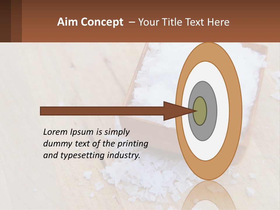 Lifestyle Single Beach PowerPoint Template