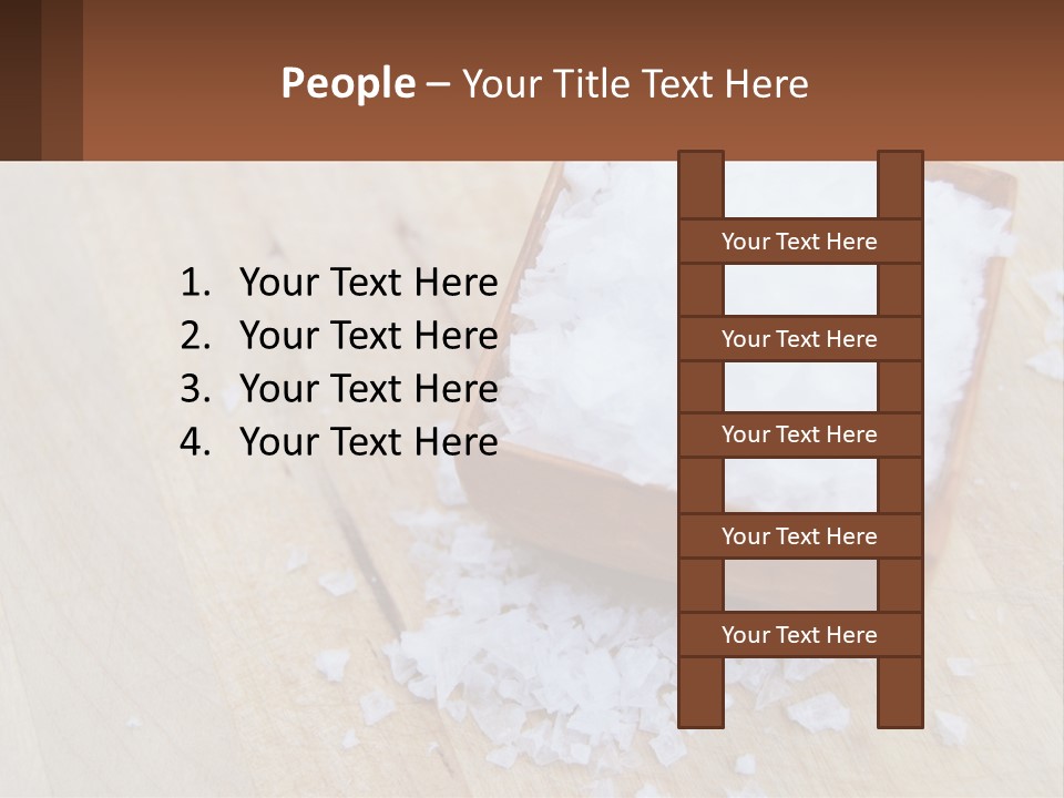 Lifestyle Single Beach PowerPoint Template