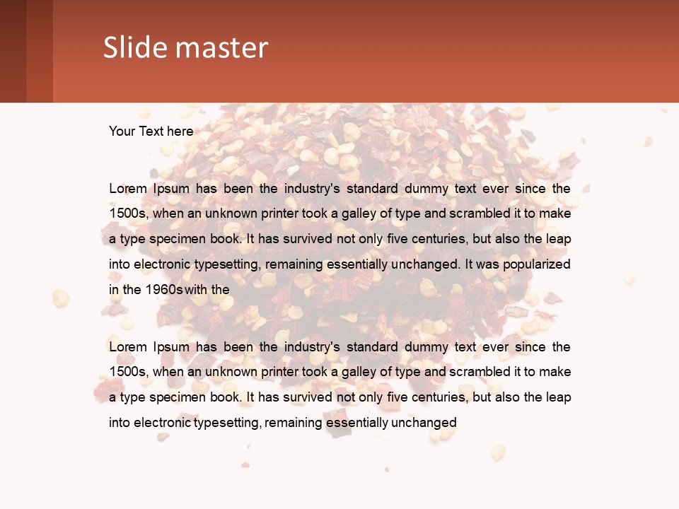 Single Family Sunrise PowerPoint Template