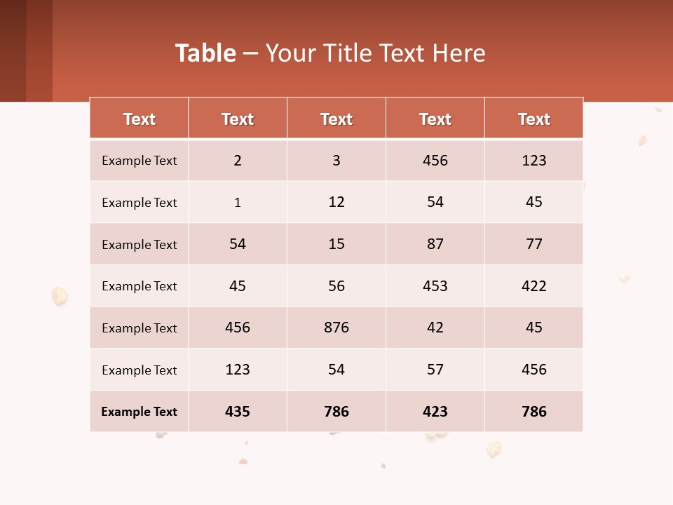 Single Family Sunrise PowerPoint Template