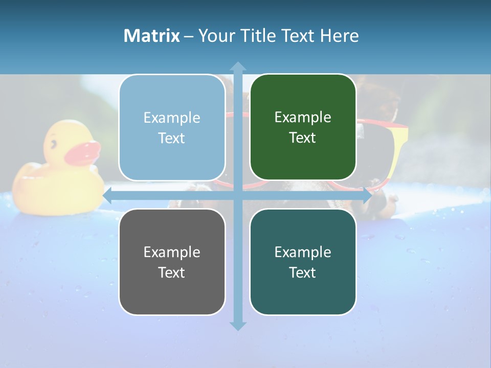 Beach Daughter Old PowerPoint Template