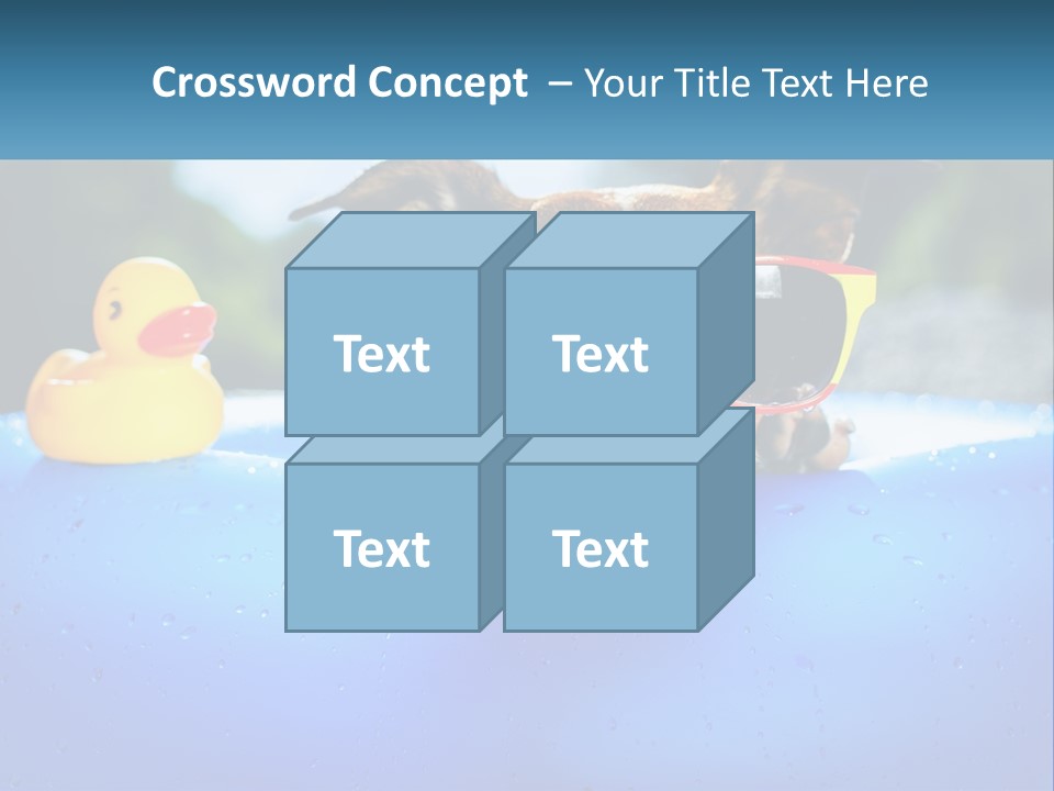 Beach Daughter Old PowerPoint Template