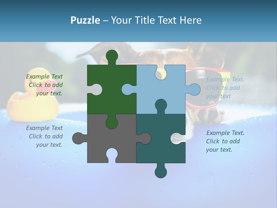 Beach Daughter Old PowerPoint Template