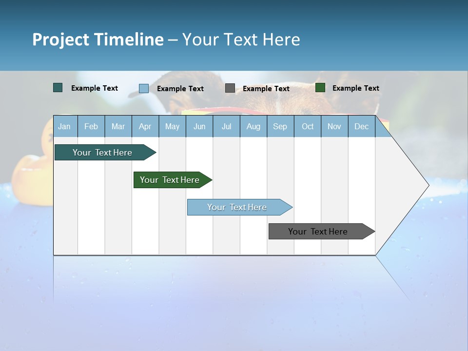 Beach Daughter Old PowerPoint Template