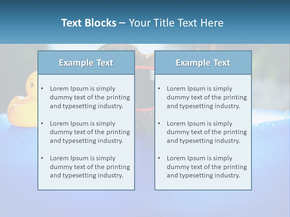 Beach Daughter Old PowerPoint Template