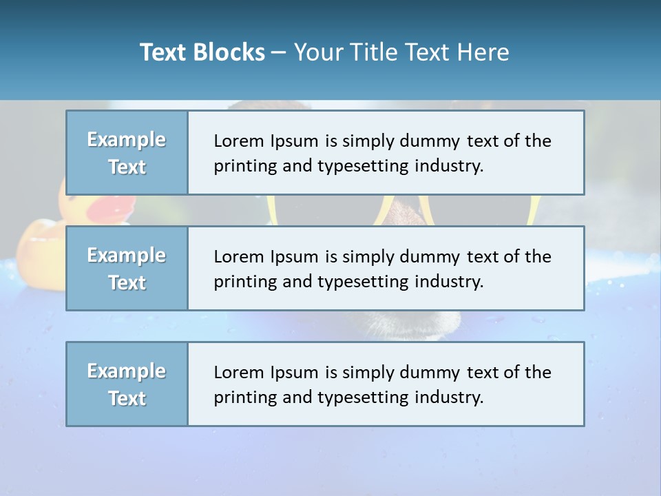 Beach Daughter Old PowerPoint Template