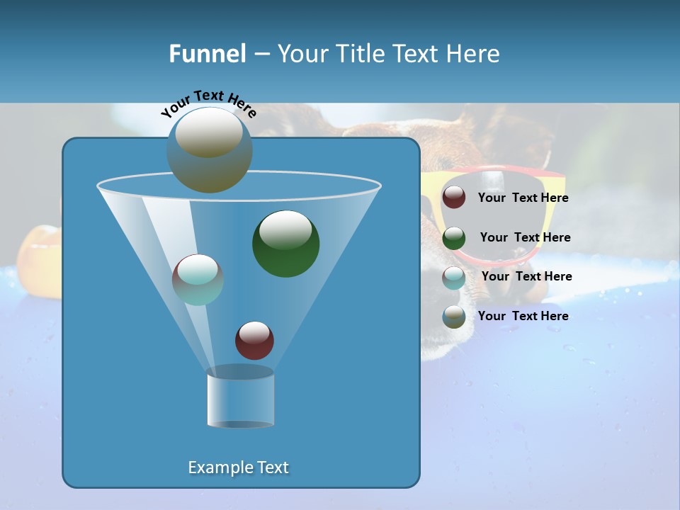 Beach Daughter Old PowerPoint Template