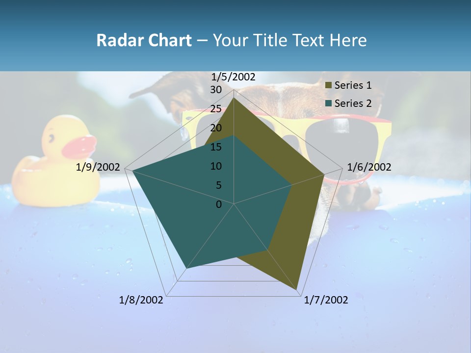 Beach Daughter Old PowerPoint Template