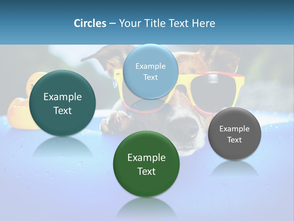 Beach Daughter Old PowerPoint Template