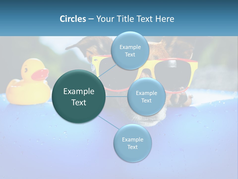 Beach Daughter Old PowerPoint Template