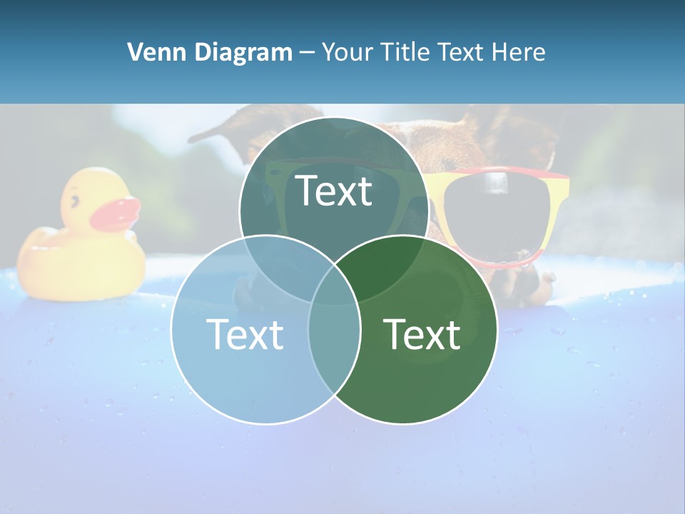 Beach Daughter Old PowerPoint Template