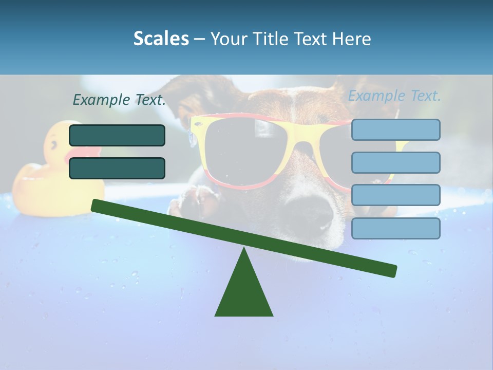 Beach Daughter Old PowerPoint Template