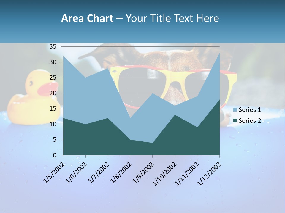 Beach Daughter Old PowerPoint Template