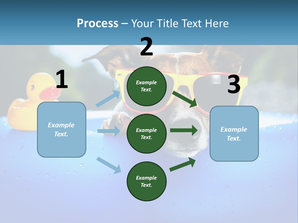 Beach Daughter Old PowerPoint Template