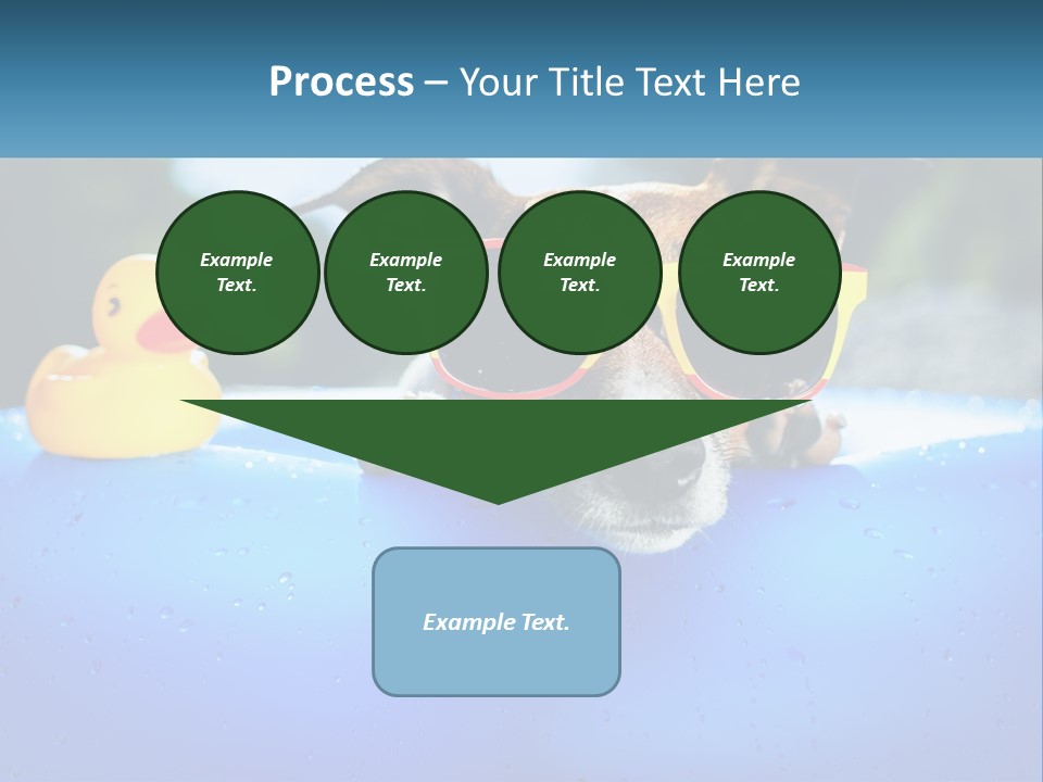 Beach Daughter Old PowerPoint Template