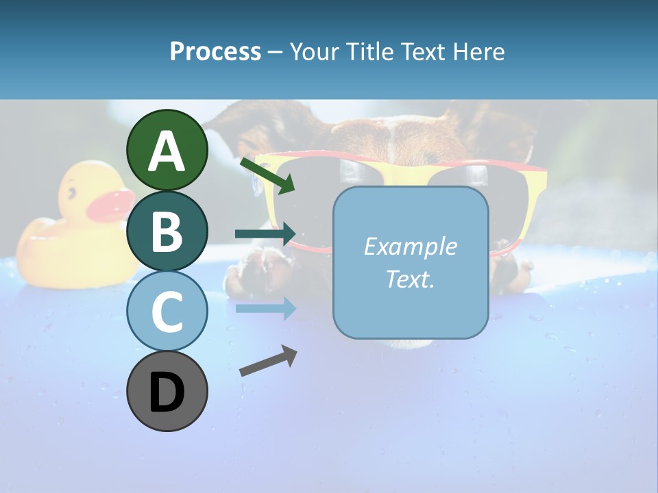 Beach Daughter Old PowerPoint Template