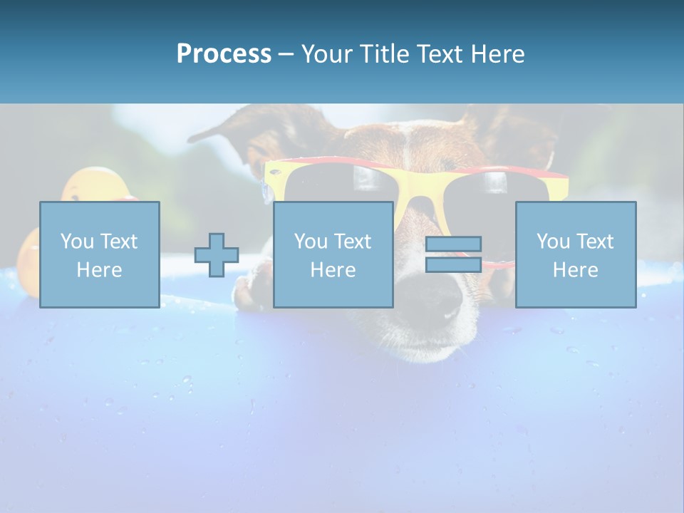 Beach Daughter Old PowerPoint Template