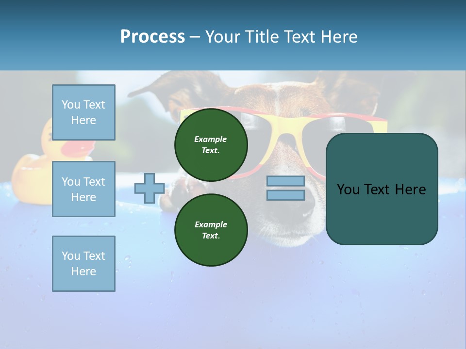 Beach Daughter Old PowerPoint Template