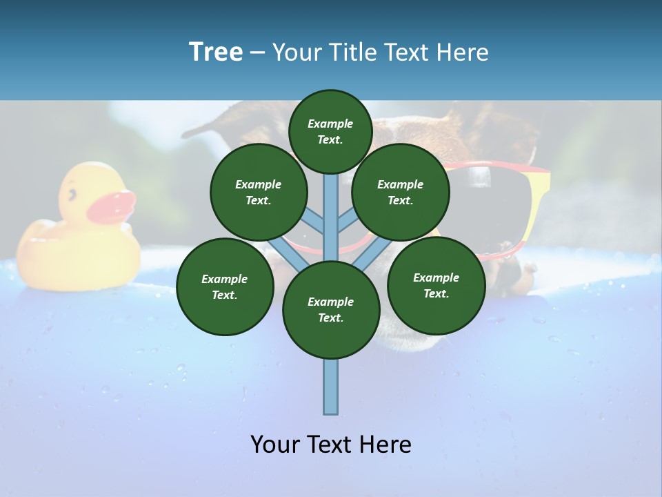 Beach Daughter Old PowerPoint Template