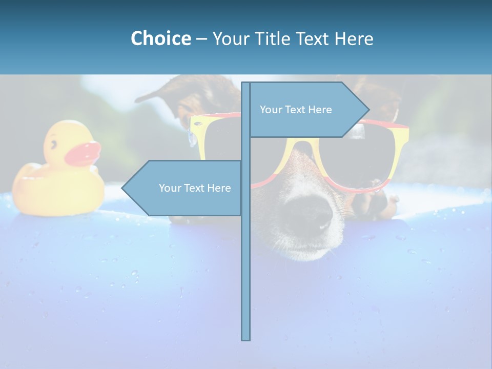 Beach Daughter Old PowerPoint Template