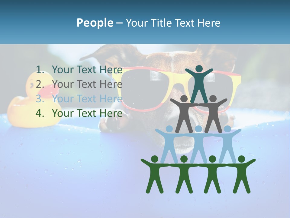 Beach Daughter Old PowerPoint Template